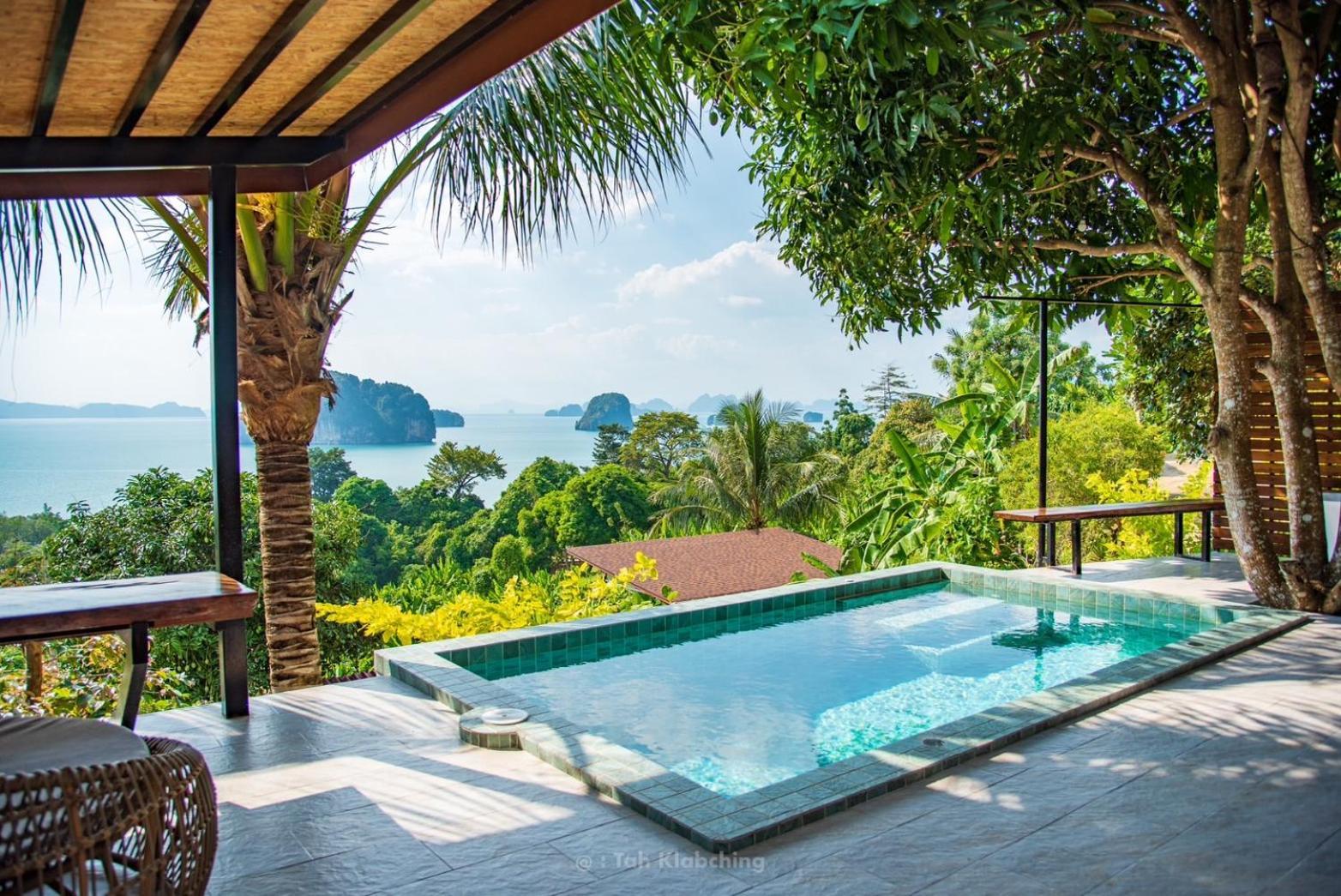 เขาทองพูลวิลล่ากระบี่ Khaotong Pool Villa Krabi Ban Nai Sa Esterno foto