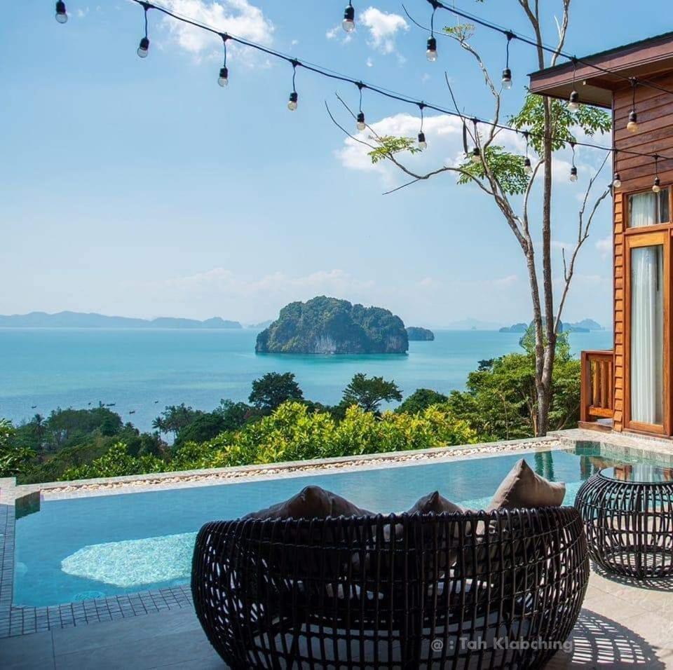 เขาทองพูลวิลล่ากระบี่ Khaotong Pool Villa Krabi Ban Nai Sa Esterno foto