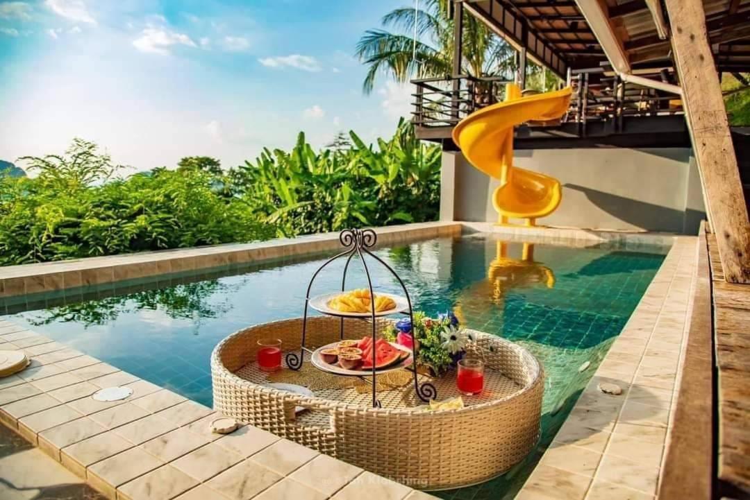 เขาทองพูลวิลล่ากระบี่ Khaotong Pool Villa Krabi Ban Nai Sa Esterno foto