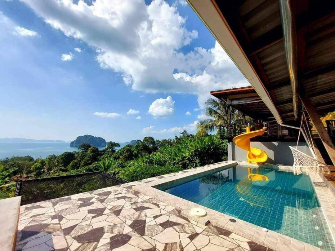 เขาทองพูลวิลล่ากระบี่ Khaotong Pool Villa Krabi Ban Nai Sa Esterno foto